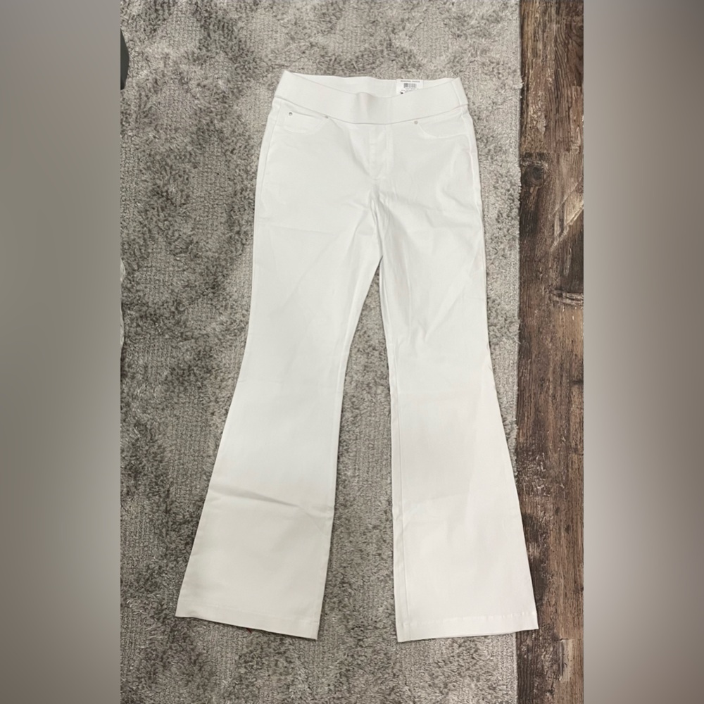 INC International Concepts White Wide Leg Pants